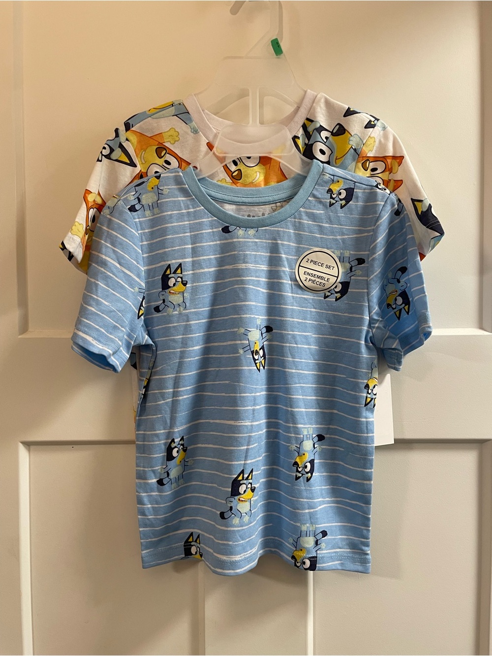 2-Pack Kids Bluey Tee Set